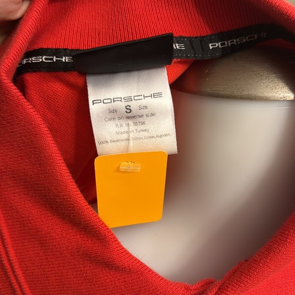 Porsche Car Lover Small Red Mens Polo - Picture 6 of 12